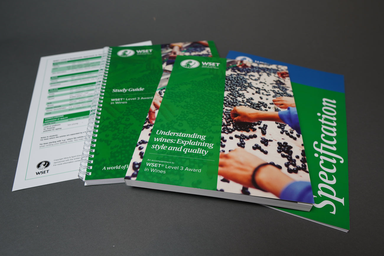 WSET Level 3 Award in Wines study pack
