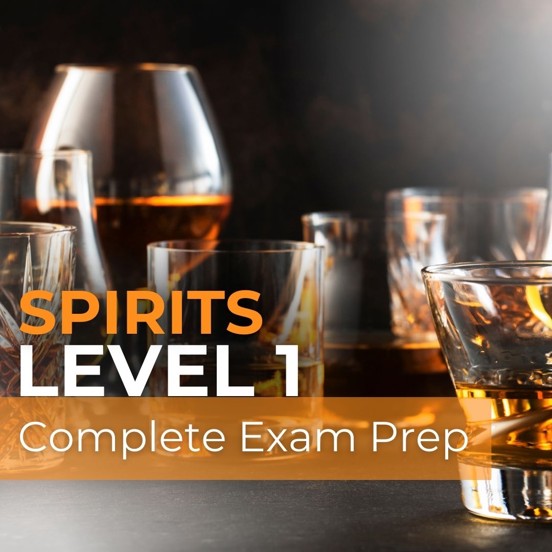 WSET Level 1 Spirits– Complete Exam Prep Package – Napa Valley Wine Academy