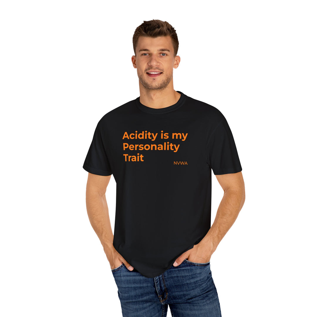 NVWA T-shirt “Acidity is my Personality Trait”