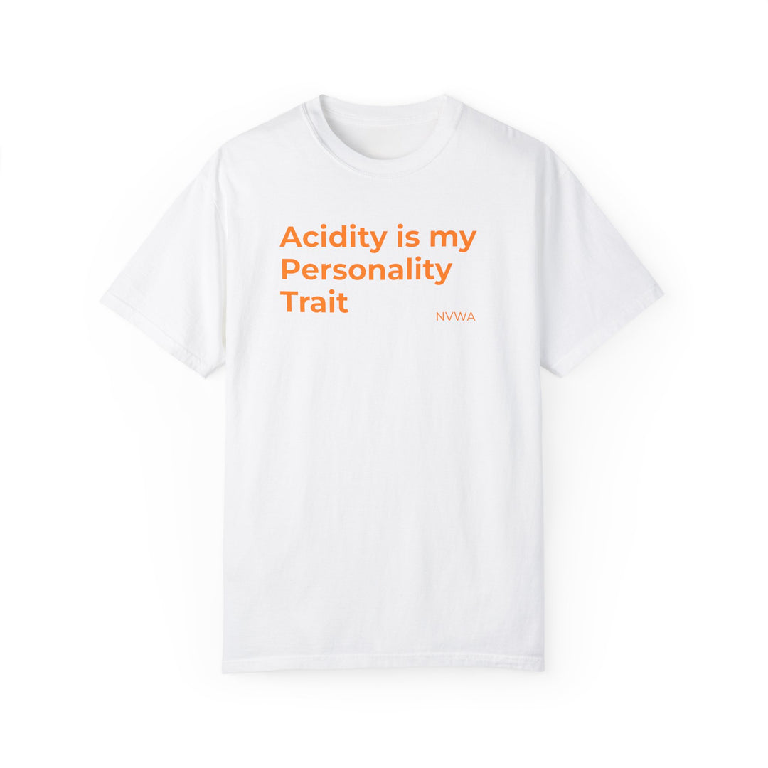 NVWA T-shirt “Acidity is my Personality Trait”