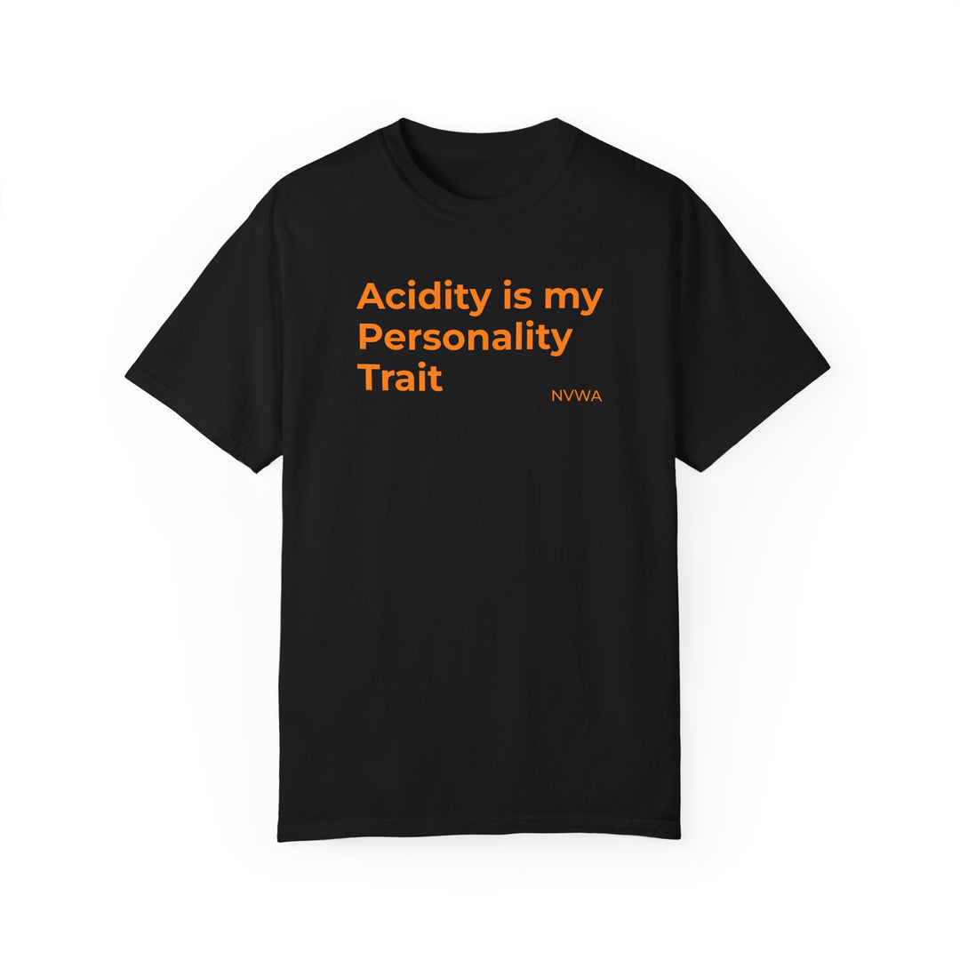 NVWA T-shirt “Acidity is my Personality Trait”