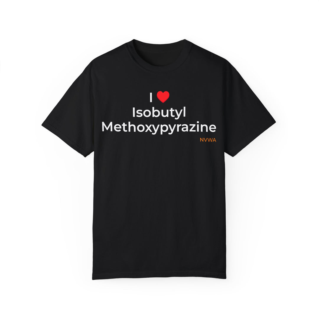 NVWA T-shirt “I ❤️ Isobutyl Methoxypyrazine”