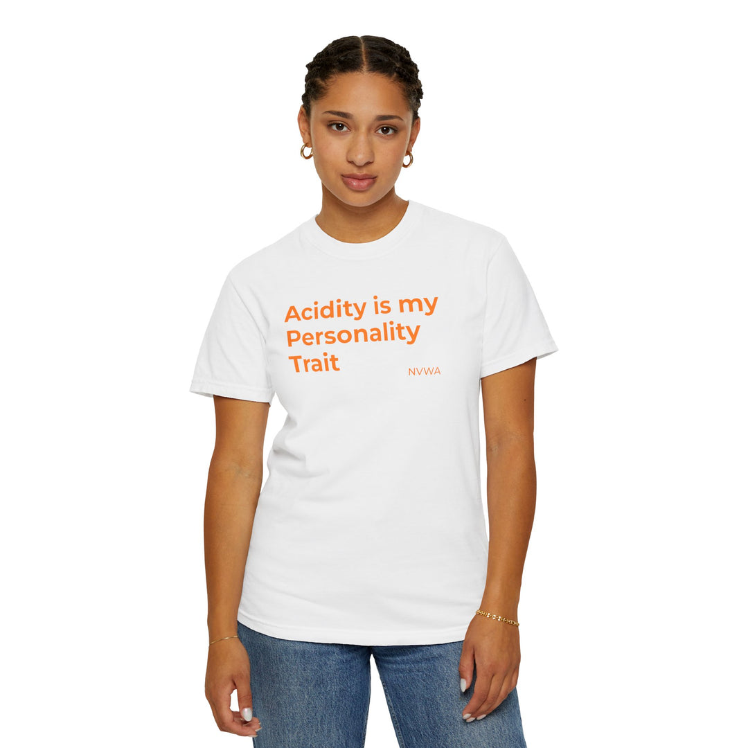 NVWA T-shirt “Acidity is my Personality Trait”