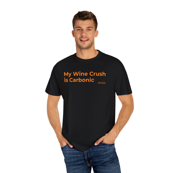 NVWA t-shirt “My Wine Crush is Carbonic”