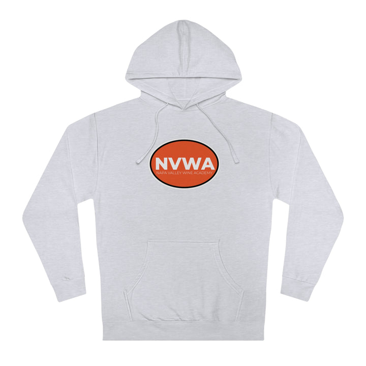 NVWA Emblem Unisex Hooded Sweatshirt with front logo, adjustable drawstring hood, ribbed cuffs, and durable stitching, perfect for casual comfort and style.