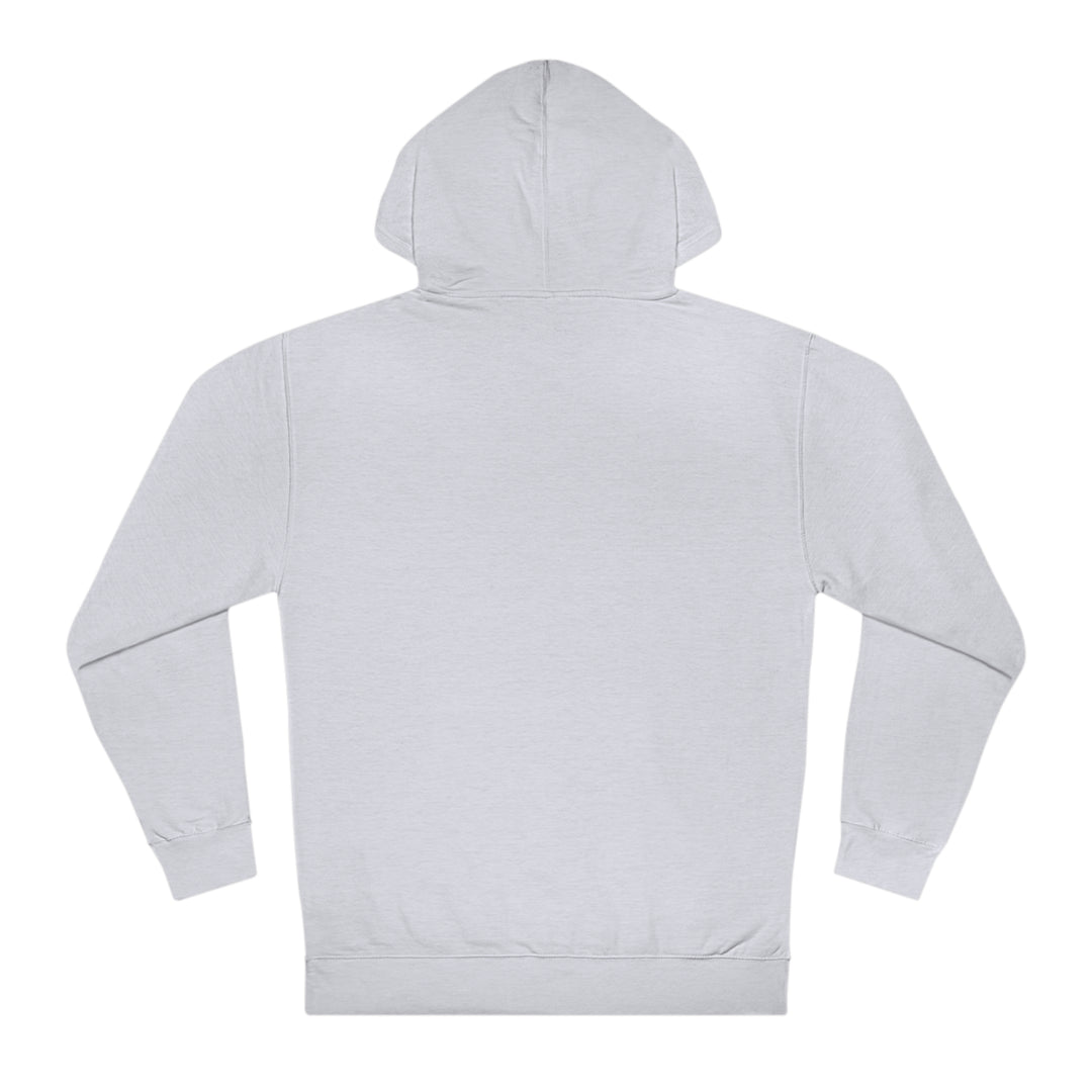 NVWA Emblem Unisex Hooded Sweatshirt featuring a hood and ribbed cuffs, designed for comfort and style with an adjustable hood and durable stitching.