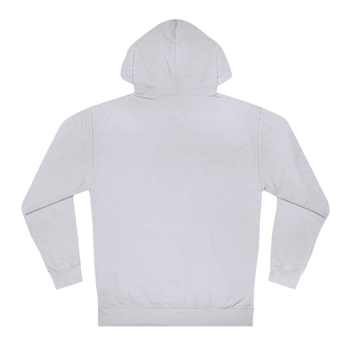 NVWA Emblem Unisex Hooded Sweatshirt featuring a hood and ribbed cuffs, designed for comfort and style with an adjustable hood and durable stitching.