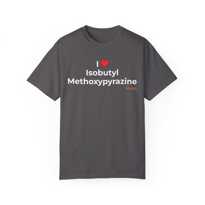 NVWA T-shirt “I ❤️ Isobutyl Methoxypyrazine”