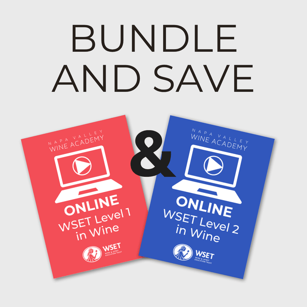 WSET Level 1 & 2 On - Demand Bundle - Napa Valley Wine Academy