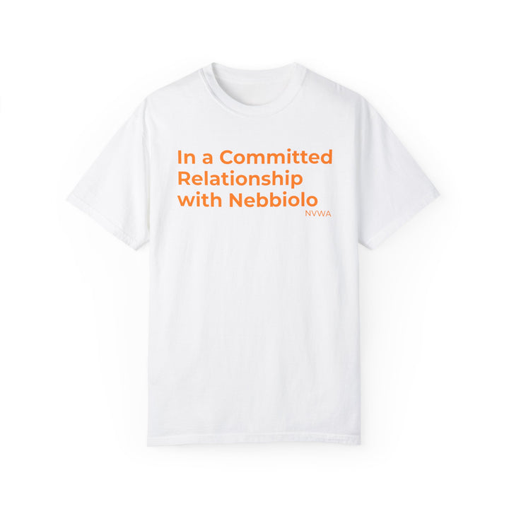 NVWA T-Shirt “In a Committed Relationship with Nebbiolo”