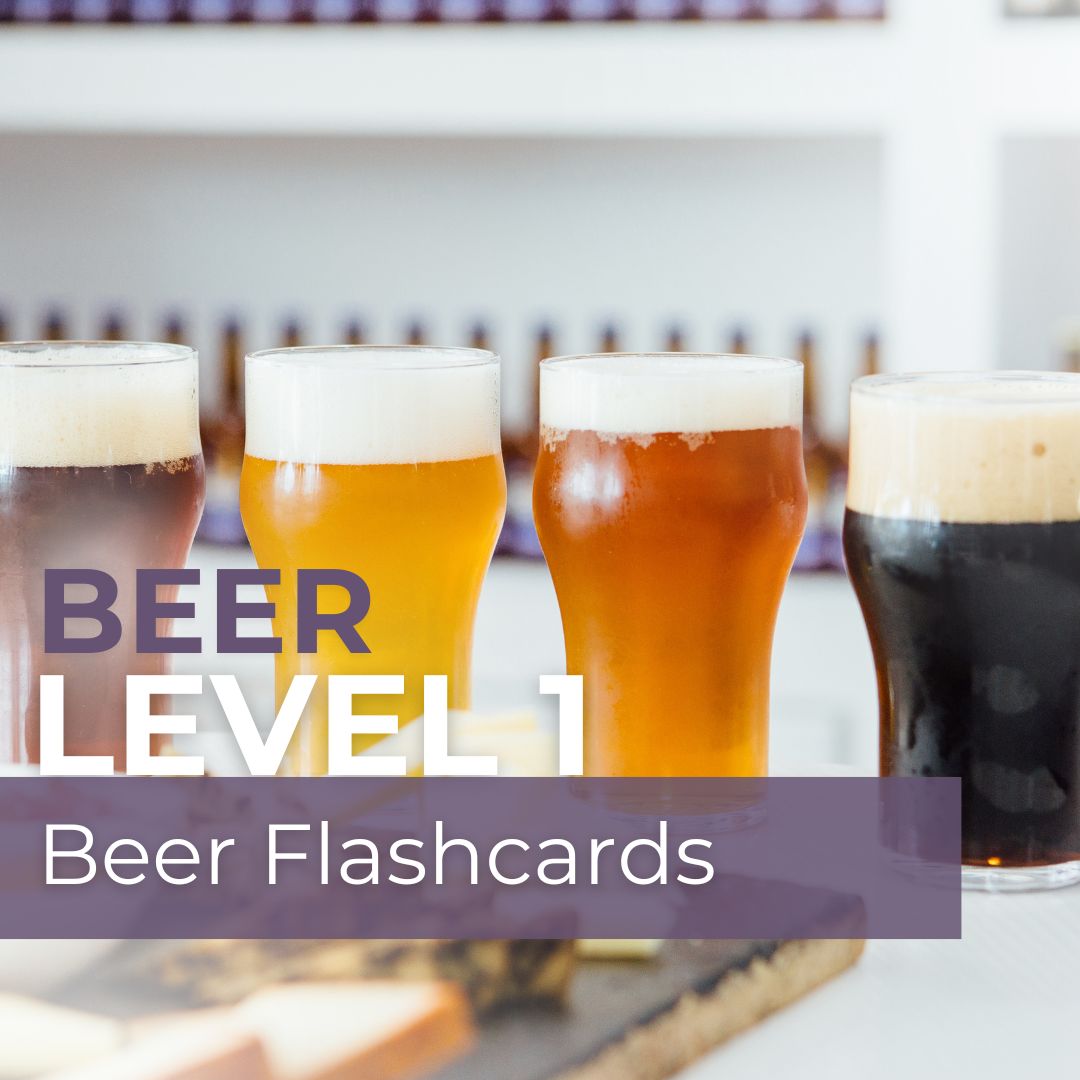 WSET Level 1 Beer – Electronic Flashcards