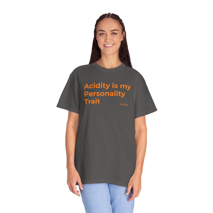 NVWA T-shirt “Acidity is my Personality Trait”