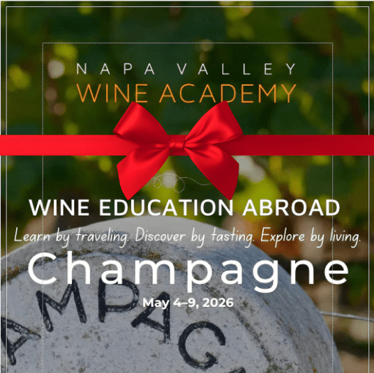 Champagne Wine Study Trip - Napa Valley Wine Academy