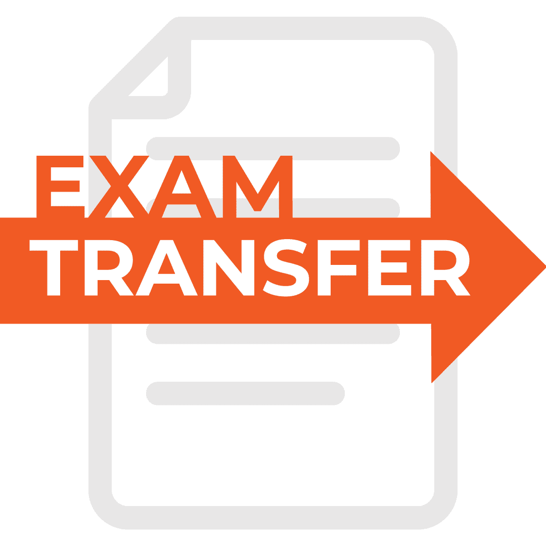 WSET Level 3 Wine Exam Transfer Fee displayed with a red arrow and white text, highlighting the option to reschedule your exam conveniently.