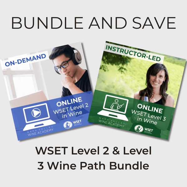 WSET Level 2 & Level 3 Wine Path Bundle - Napa Valley Wine Academy