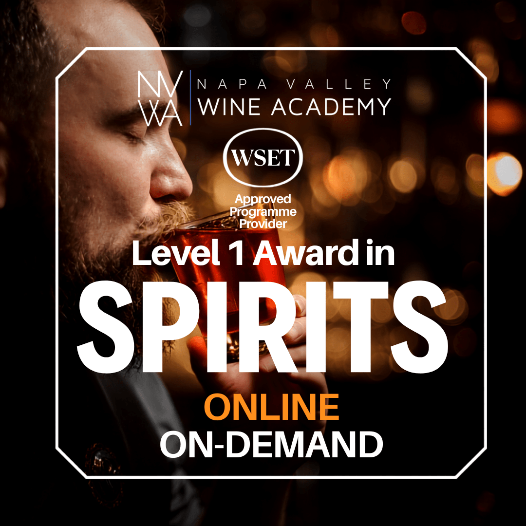 WSET Level 1 Award in Spirits Online | On-Demand Course - Napa Valley Wine Academy