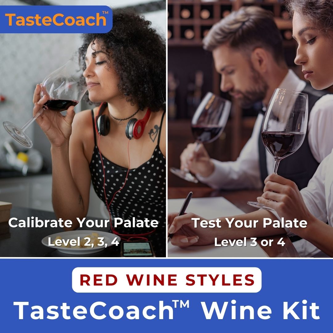 TasteCoach™ Wine Kit – Red Wine Styles