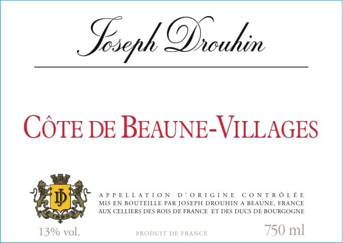 Villages Burgundy Label