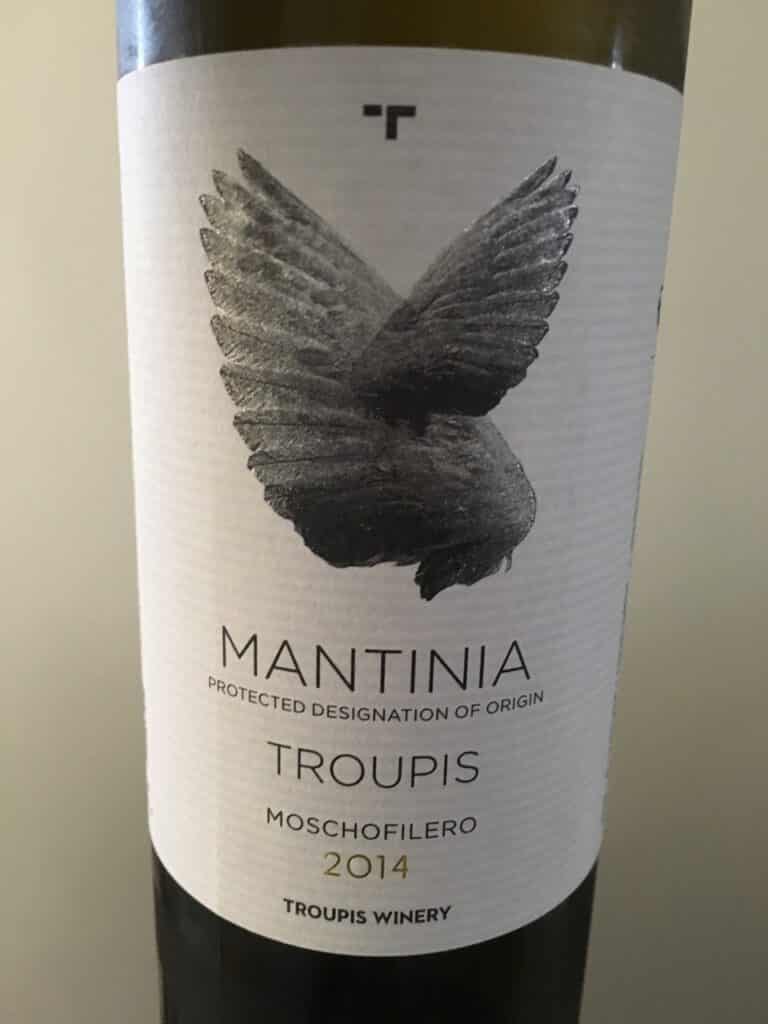 Troupis 2014 Mantinia Moschofilero, Greece