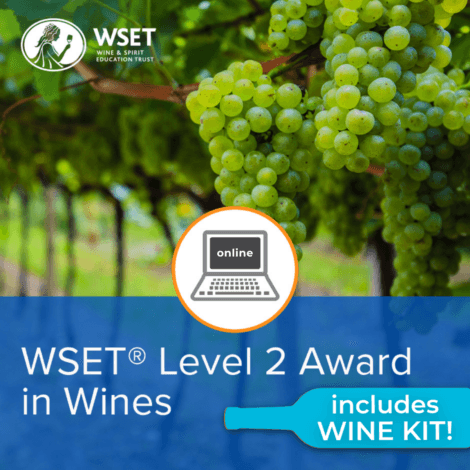 WSET Level 2 Award in Wines Online with Kit