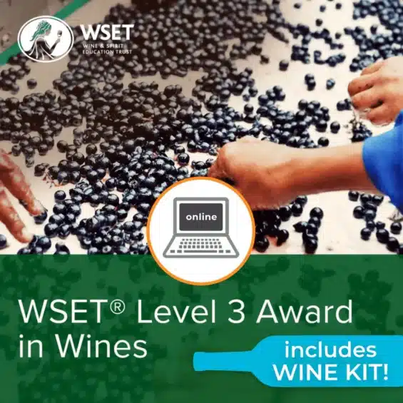 WSET Level 3 Award in Wines Online with Kit