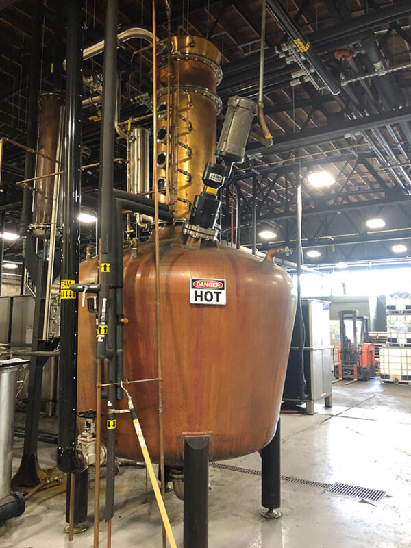 Nelson's Green Brier Distillery pot/column still hybrid.