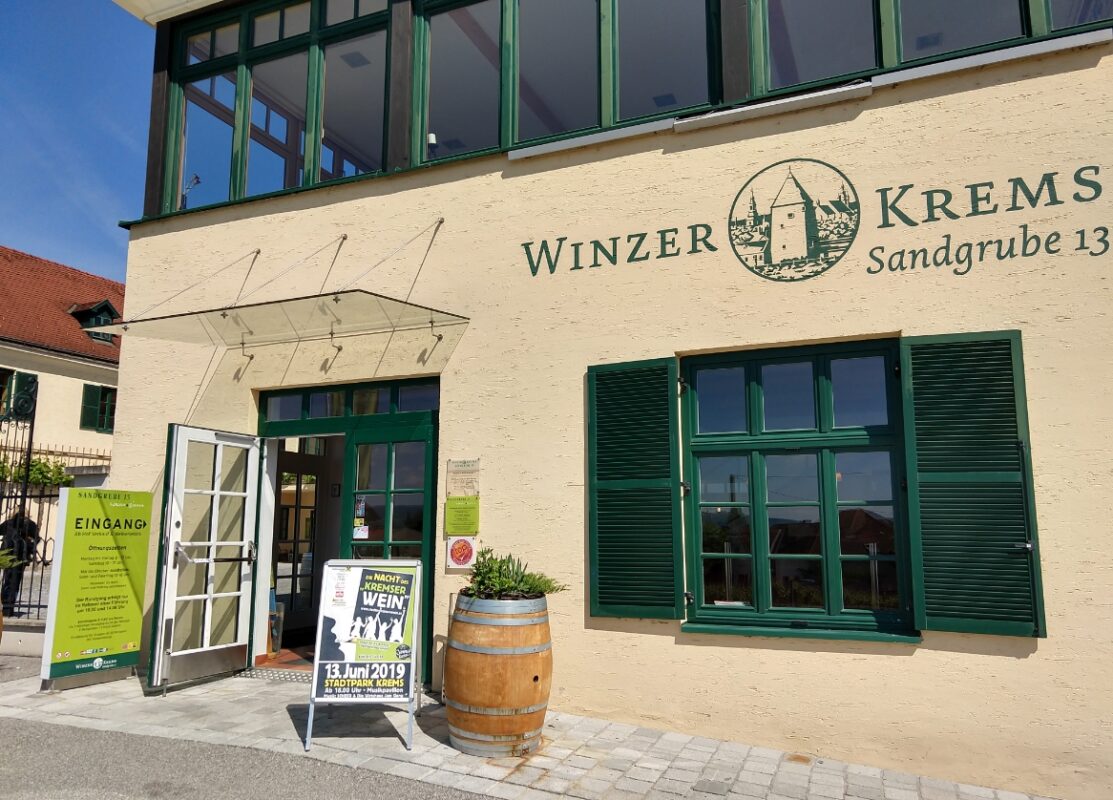 Winzer Krems tasting room