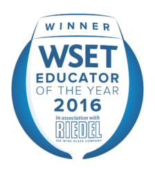 WSET Educator of the Year 2016