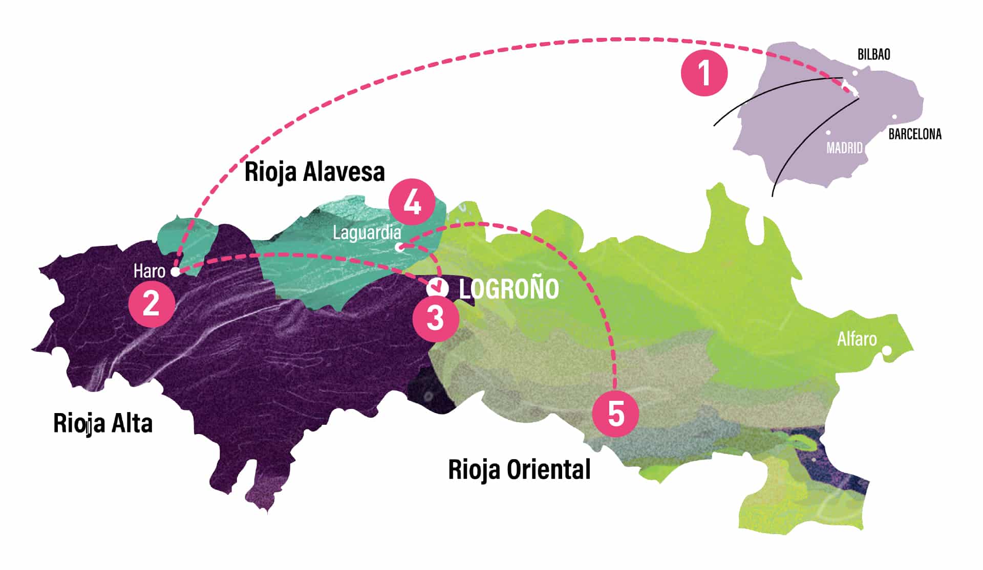 Rioja Road Trip Map no logo