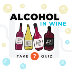 Alcohol in wine quiz cover