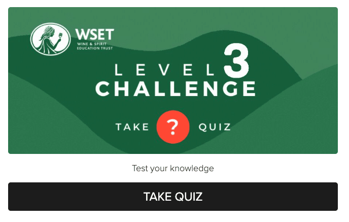 Level 3 WSET - Wine Quiz - Napa Valley Wine Academy