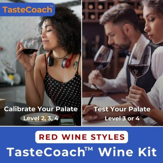 WSET Tasting Exam Practice - Red Wine Kit - TasteCoach - Napa Valley Wine Academy