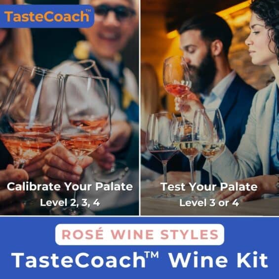 WSET Tasting Exam Practice - Rose Wine Kit - TasteCoach - Napa Valley Wine Academy