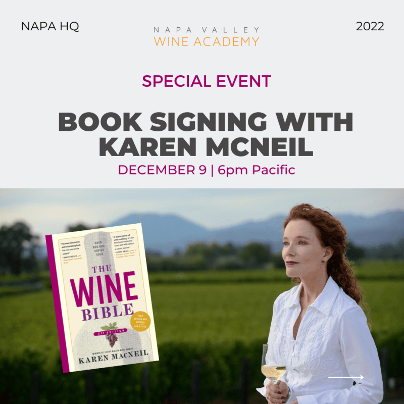 Karen MacNeil Book Signing Event