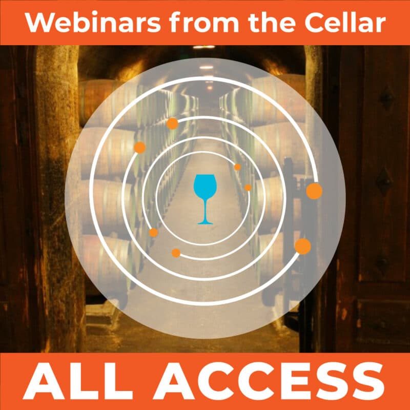 Webinars from the Cellar - All Access